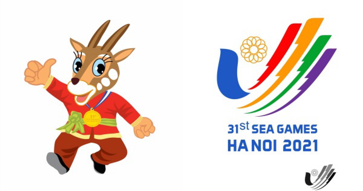 Mẫu logo và thiết kế linh vật SEA Games 31 và ASEAN Para Games 11. (Ảnh: VTV)