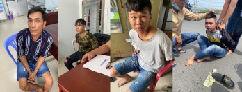 Bắt quả tang 4 đối tượng cưỡng đoạt tài sản