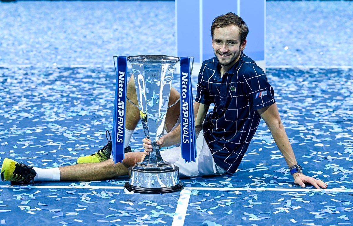 Daniil Medvedev vô địch ATP Finals 2020. (Nguồn: Getty Images)