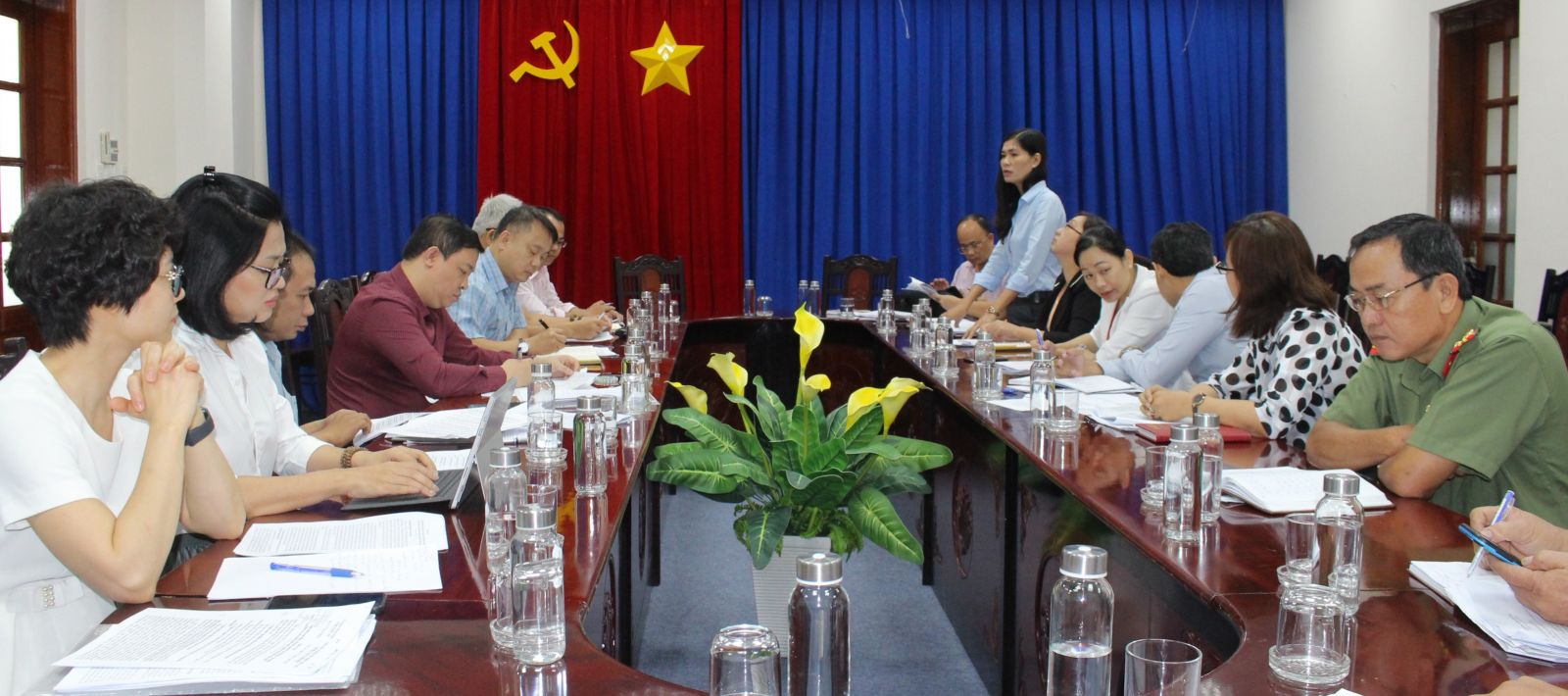 Delegation of foreign non-governmental organizations works in Long An The delegation of foreign non-governmental organizations works in Long An