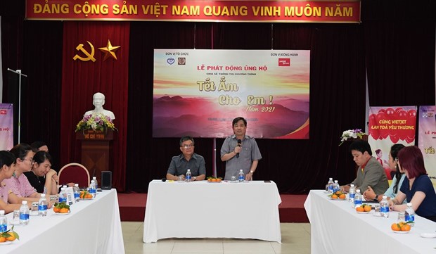Vietjet brings cosy Tet to 1,000 children At the launch ceremony of the programme “A cosy Tet for you 2021” (Photo courtesy of Vietjet)