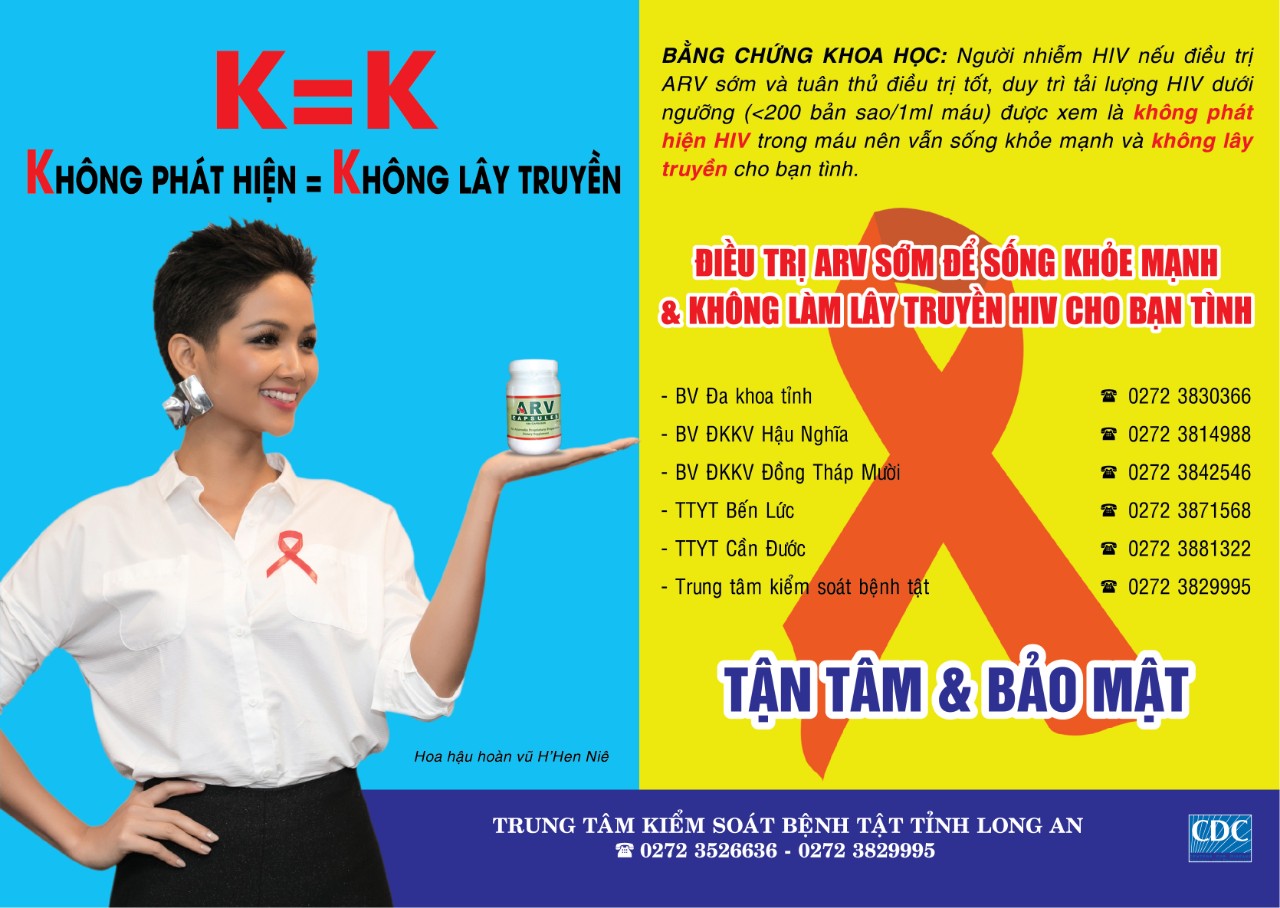 Điều trị ARV sớm giúp người nhiễm HIV sống khỏe, giảm lây nhiễm