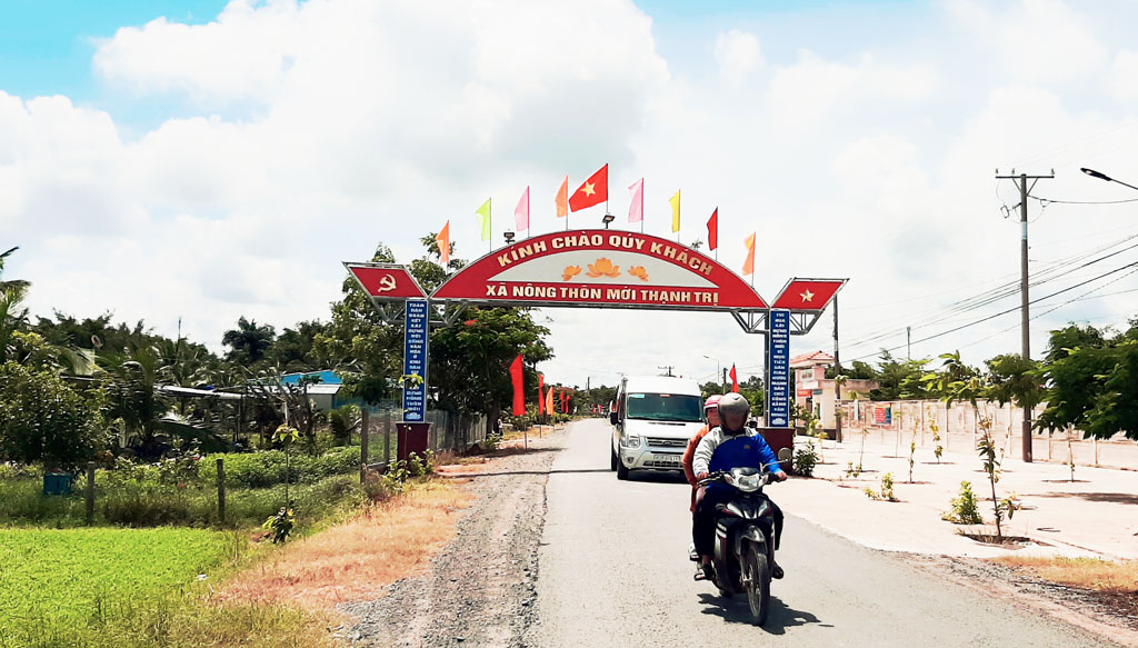 Thị xã Kiến Tường lấy ý kiến sự hài lòng của người dân về xây dựng nông thôn mới