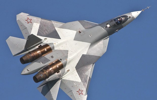 Máy bay chiến đấu Su-57. (Nguồn: flightglobal)