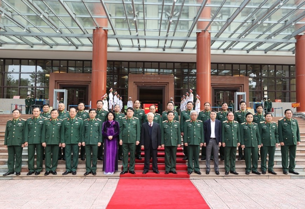 Tổng Bí thư, Chủ tịch nước: Không để suy thoái, tự diễn biến, tự chuyển hóa trong Quân đội