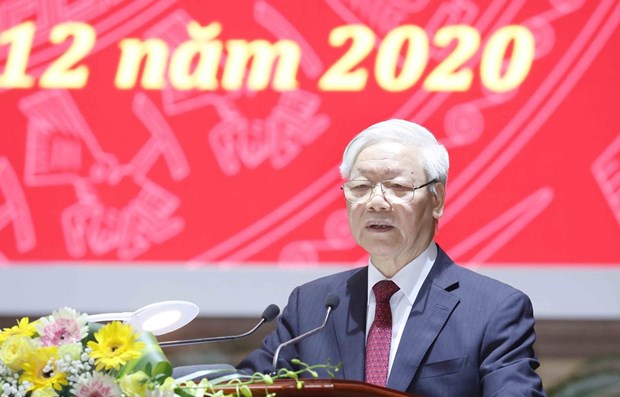 Fight against corruption sees progress: Top leader Party General Secretary and State President Nguyen Phu Trong (Source: VNA)