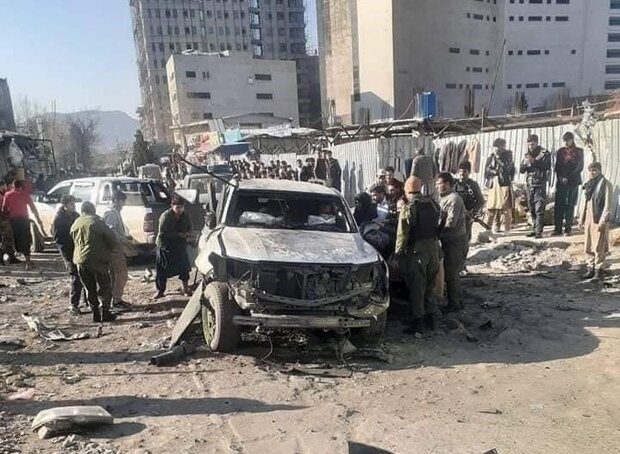 Hiện trường một vụ đánh bom tại thủ đô Kabul của Afghanistan. (Ảnh: Reuters)