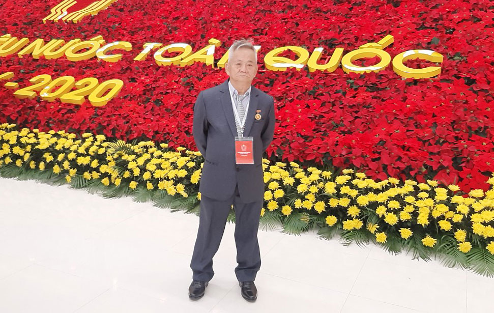 Cựu chiến binh Nguyễn Thanh Bình dự Đại hội Thi đua yêu nước toàn quốc lần thứ X năm 2020