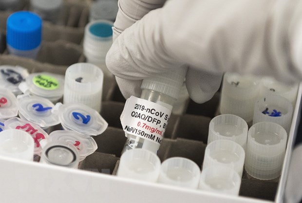 Vắcxin ngừa COVID-19 tại phòng thí nghiệm Novavax ở Gaithersburg, Maryland, Mỹ, ngày 20/3/2020. (Ảnh: AFP/TTXVN)
