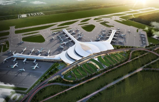 Long Thanh International Airport perspective (Source: VNA)