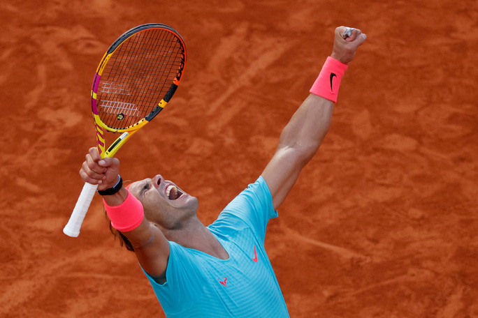 Rafael Nadal được nhận định sẽ trở thành tay vợt nam đầu tiên sở hữu kỷ lục 21 Grand Slam. Ảnh: REUTERS