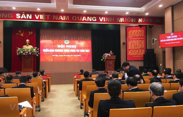 The SAV conference in Hanoi on January 5 to launch tasks in 2021 (Photo: VNA)