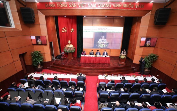 An overview of the conference on January 8 (Photo: VNA)