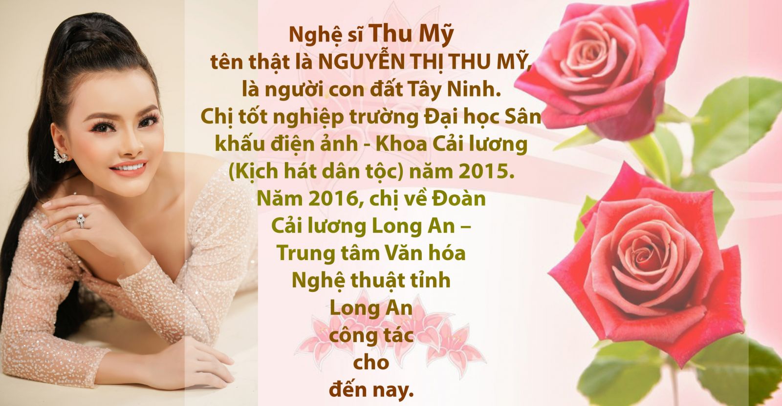 Nữ nghệ sĩ có duyên cùng lực lượng vũ trang