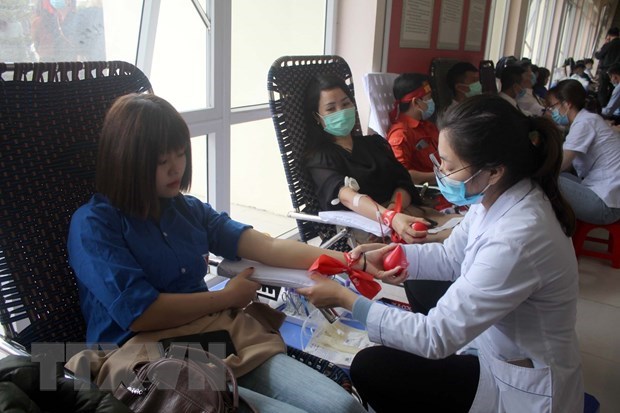 Committee targets collecting over 1.5 million blood units in 2021 The National Steering Committee for Voluntary Blood Donation sets a goal to collect over 1.5 million blood units in 2021 - Illustrative image (Photo: VNA)