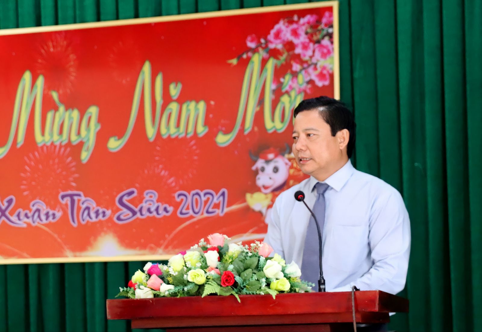 Thăm, tặng quà thương binh nặng quê Long An tại Trung tâm Điều dưỡng Thương binh và Người có công Long Đất