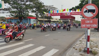 Bảo đảm an ninh, trật tự địa bàn khu, cụm công nghiệp dịp tết