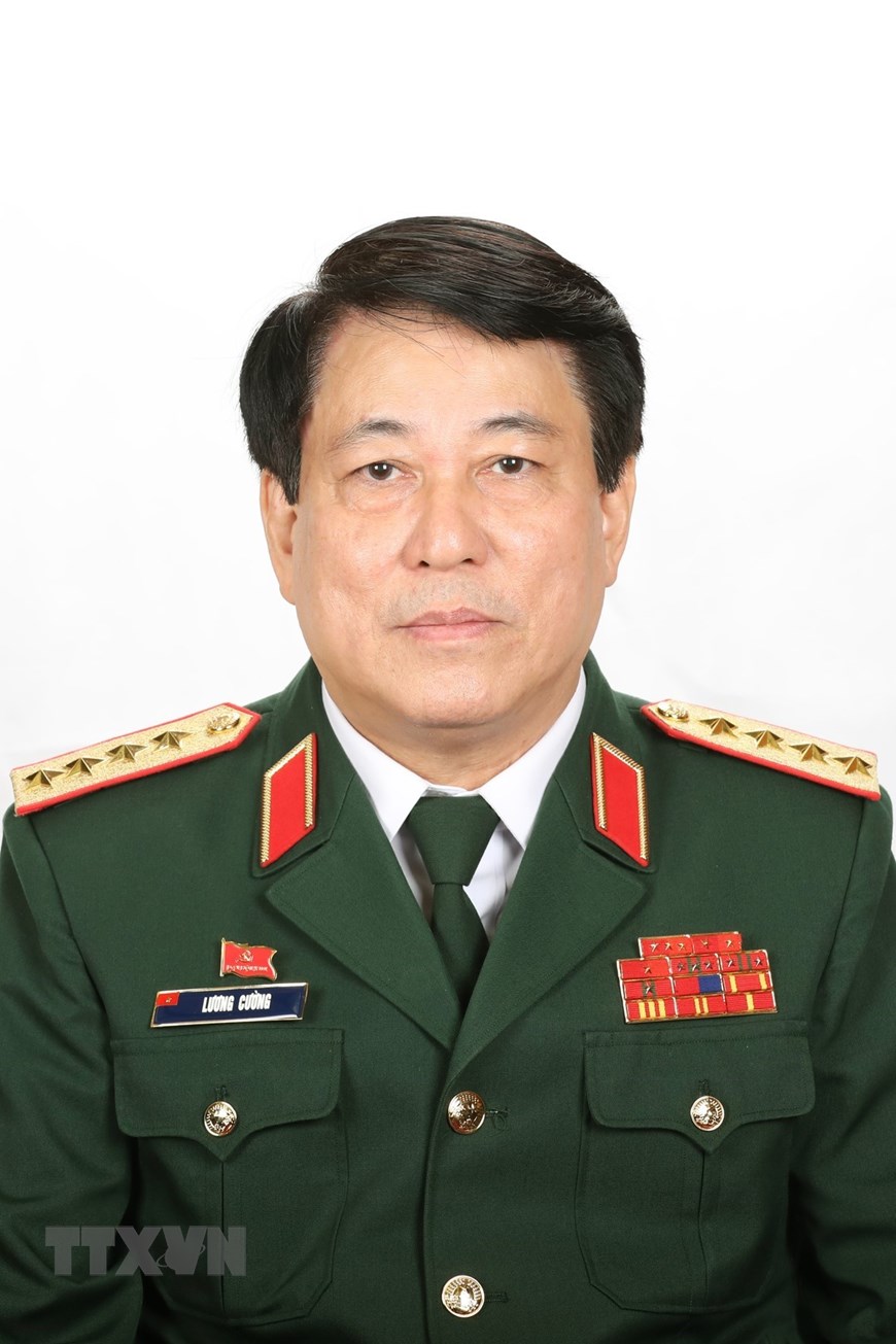  Đồng chí Lương Cường, Chủ nhiệm Tổng cục Chính trị Quân đội nhân dân Việt Nam. (Ảnh: TTXVN)