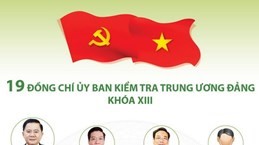 19 đồng chí trong Ủy ban Kiểm tra TW Đảng khóa XIII