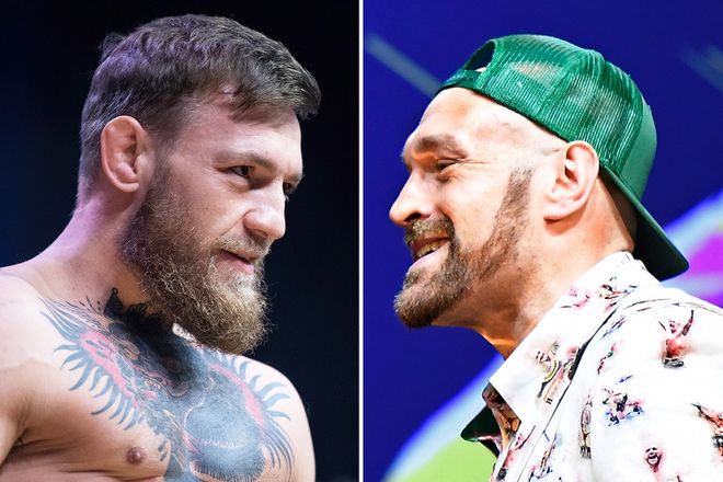 Không ưa gì nhau, nhưng nay "vua giang hồ" Tyson Fury (phải) lại đồng cảm với "gã điên" McGregor. The Sun