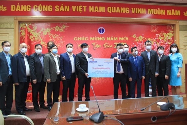 Bộ Y tế tiếp nhận 21 tỷ đồng mua vắcxin phòng chống dịch COVID-19