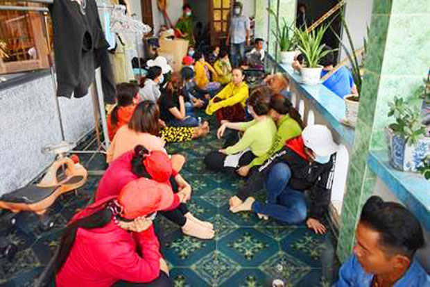 Các đối tượng tham gia đánh bạc 