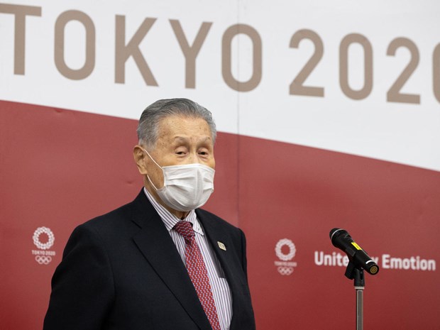 Ông Yoshiro Mori tuyên bố từ chức sau những sức ép từ dư luận vì đã có phát biểu có tính chất “coi thường” phụ nữ. (Ảnh: AFP)