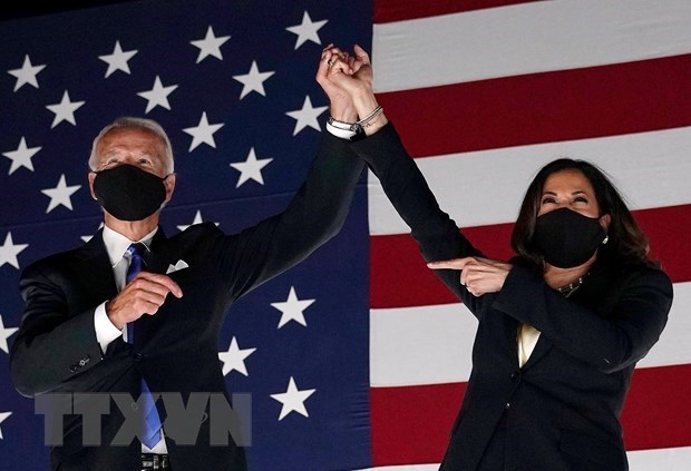 Ten most outstanding international events in 2020 Joe Biden (L) and Kamala Harris (Photo: AFP/VNA)