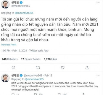 Foreign leaders extend Tet greetings in Vietnamese language Foreign leaders extend Tet greetings in Vietnamese language