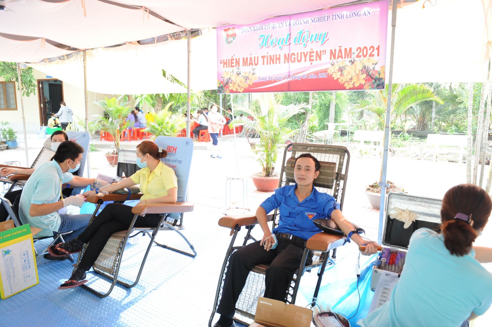 Phong trào hiến máu tình nguyện do Đoàn khối Cơ quan và Doanh nghiệp tỉnh phát động thu hút nhiều đoàn viên, thanh niên tham gia