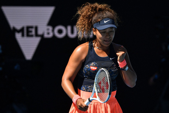 Tay vợt người Nhật Naomi Osaka đã giành quyền góp mặt ở chung kết Giải quần vợt Úc mở rộng 2021 - Ảnh: AFP