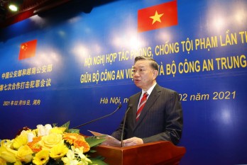 Việt Nam - Trung Quốc hợp tác phòng chống tội phạm