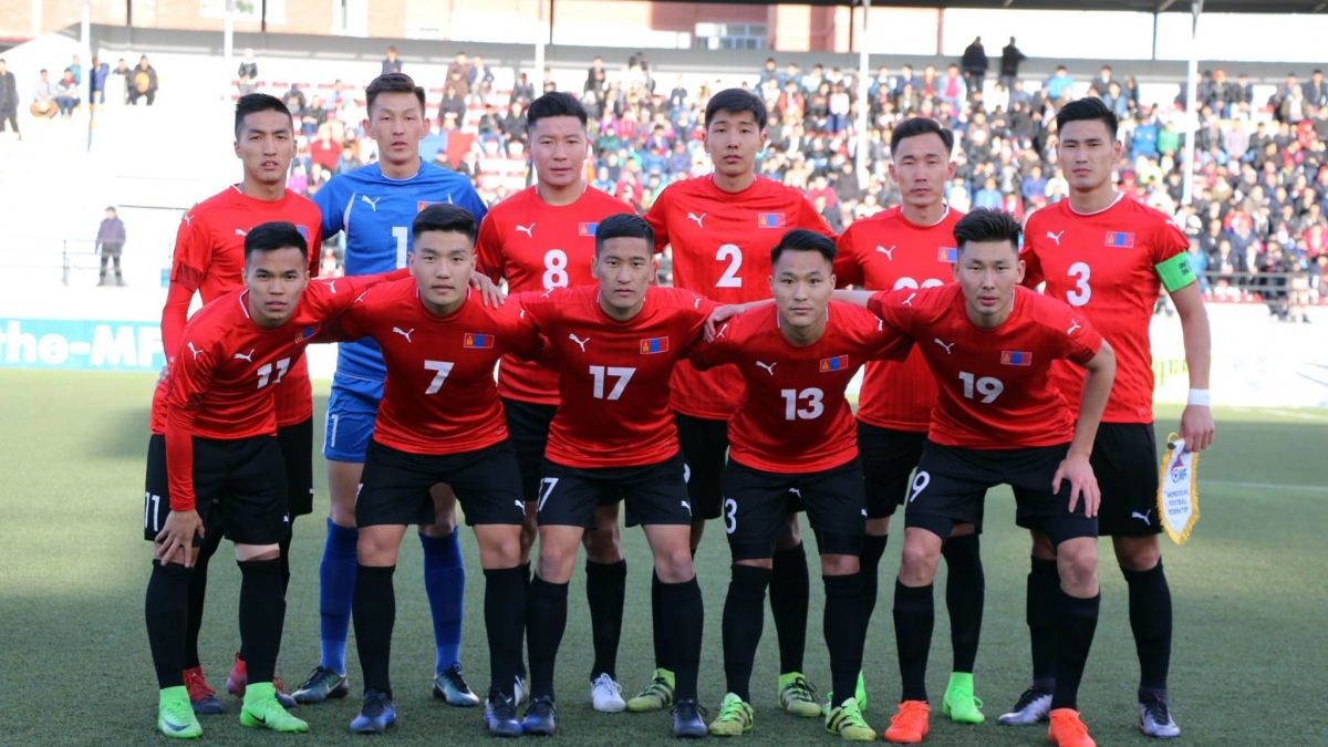 Mông Cổ là đội tuyển châu Á duy nhất đá đủ 2 trận vòng loại World Cup 2022 trong tháng 3. (Ảnh: FIFA).