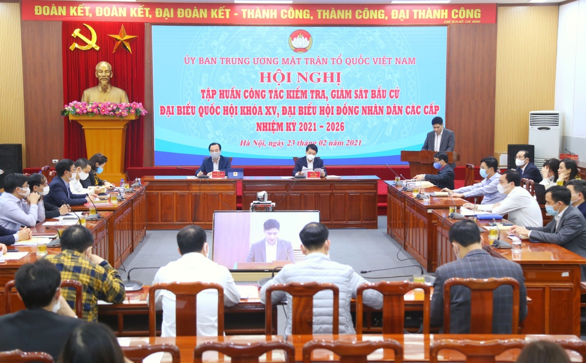 Mặt trận Tổ quốc Việt Nam tập huấn về giám sát bầu cử