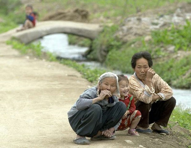 Người nghèo tại Triều Tiên. (Ảnh: EFA News)