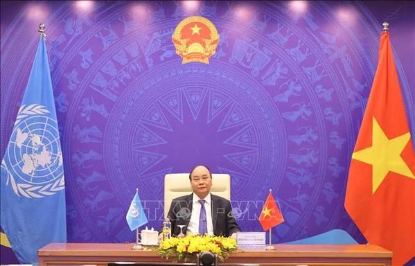 Remarks by PM Nguyen Xuan Phuc at UNSC meeting on addressing climate-related risks to international peace, security Prime Minister Nguyen Xuan Phuc (Photo: VNA)