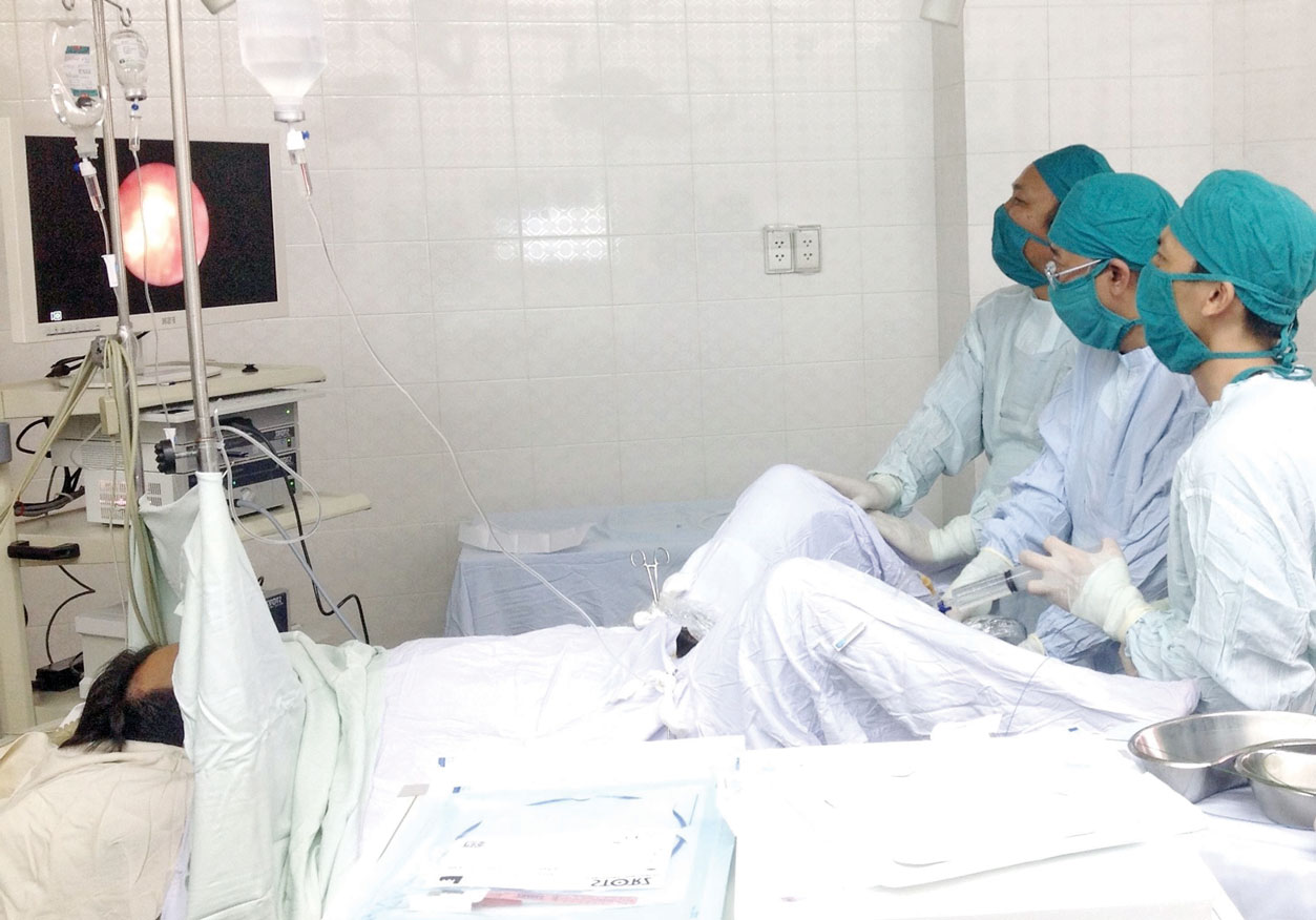 Phẫu thuật nội soi tại Bệnh viện Đa khoa Long An với sự hỗ trợ của đội ngũ bác sĩ Bệnh viện Chợ Rẫy