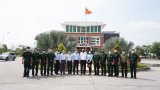 Phó Chủ tịch UBND tỉnh - Nguyễn Minh Lâm thăm lực lượng làm nhiệm vụ phòng, chống dịch Covid-19 trên tuyến biên giới