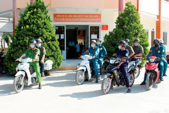 Công an Long Cang: Phát huy sức mạnh toàn đơn vị