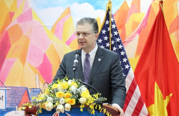 Đại sứ đặc mệnh toàn quyền Hoa Kỳ tại Việt Nam Daniel Kritenbrink. (Ảnh: Trần Trang/TTXVN)