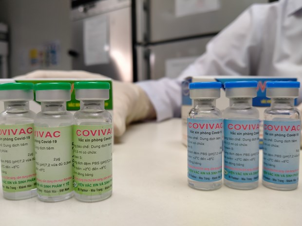 COVIVAC là vaccine thứ 2 của Việt Nam được đưa vào thử nghiệm trên người. (Ảnh: Thanh Vân/TTXVN)