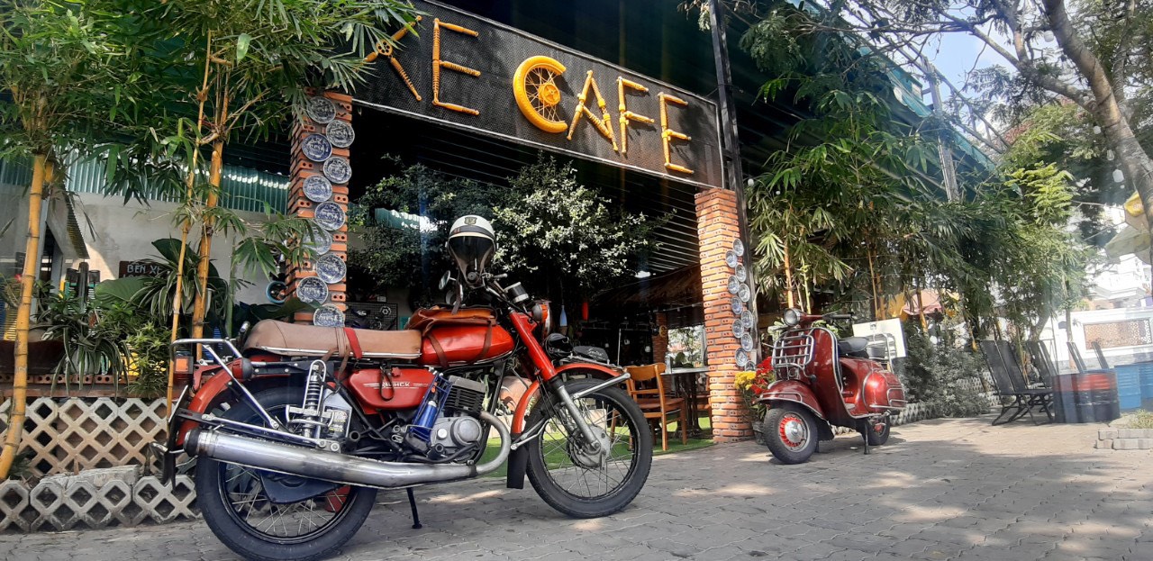 Quán Xe Cafe là nơi lưu giữ nét xưa
