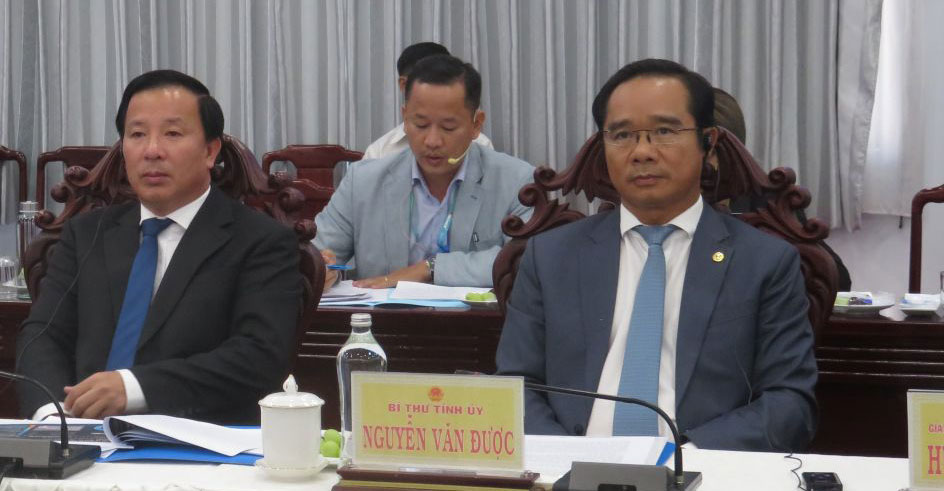 Secretary of the Provincial Party Committee, Chairman of the Provincial People's Council - Nguyen Van Duoc emphasizes that the Long An government and people are very interested in building and developing cooperative relationships with Korea in many fields