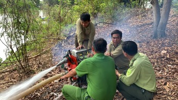 Tân Hưng: Chủ động làm tốt công tác phòng cháy, chữa cháy