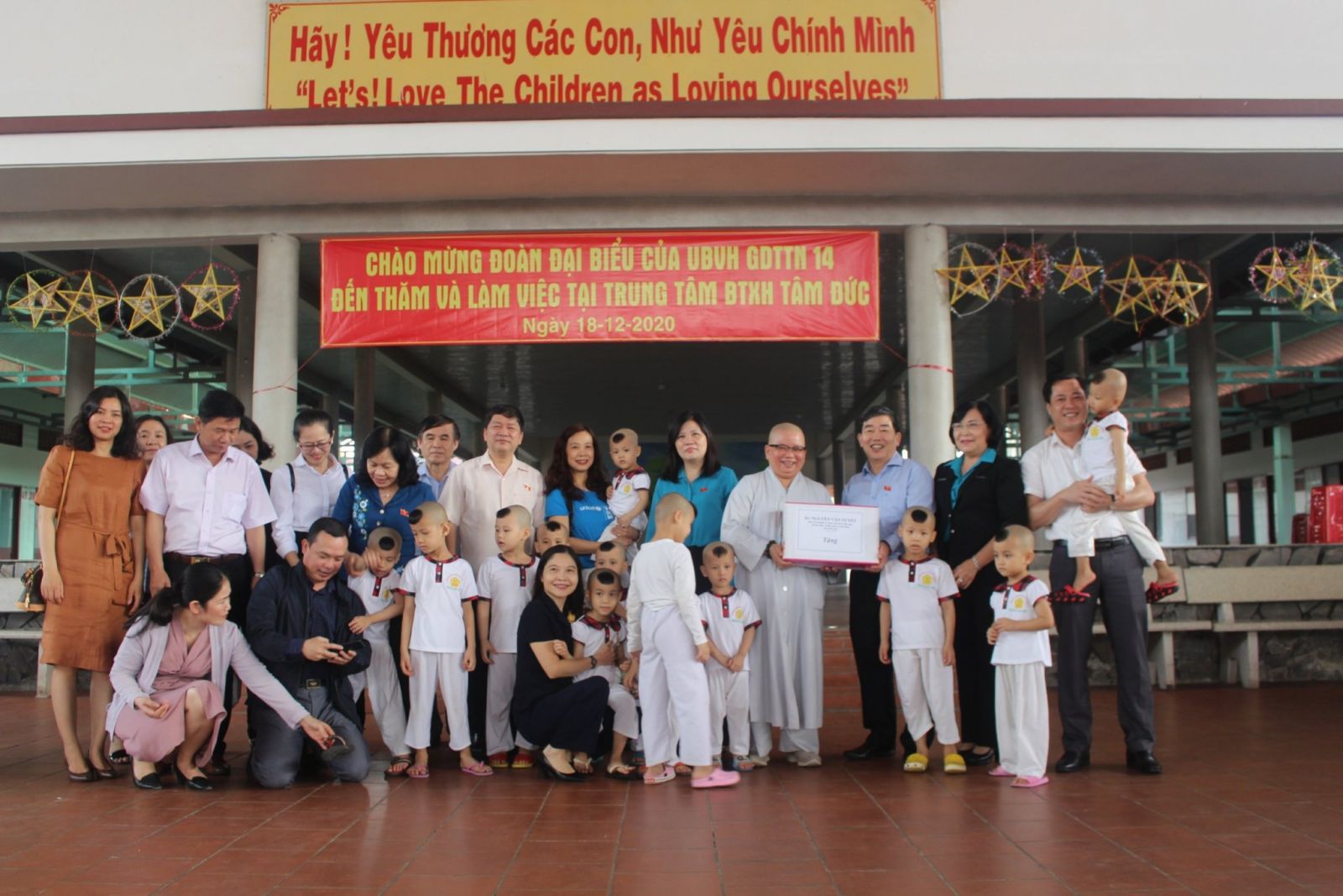 Bài 1: Gắn kết những tấm lòng Trẻ em mồ côi được nuôi dưỡng tại Trung tâm Bảo trợ xã hội Tâm Đức