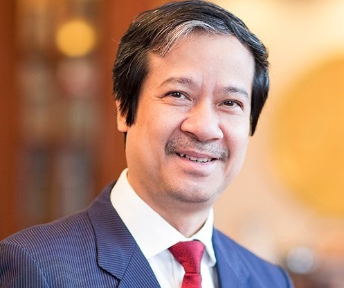 Tân Bộ trưởng Bộ Giáo dục và Đào tạo Nguyễn Kim Sơn. (Ảnh: PV)