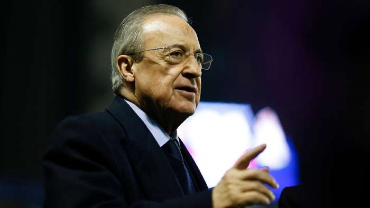 Ông Florentino Perez tái đắc cử Chủ tịch Real Madrid (Ảnh: Getty).