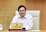 Thủ tướng Phạm Minh Chính chủ trì phiên họp Chính phủ đầu tiên sau kiện toàn