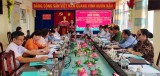 Kiểm tra công tác chuẩn bị bầu cử tại huyện Mộc Hóa