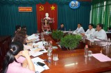 Kiểm tra công tác chuẩn bị bầu cử tại huyện Thạnh Hóa